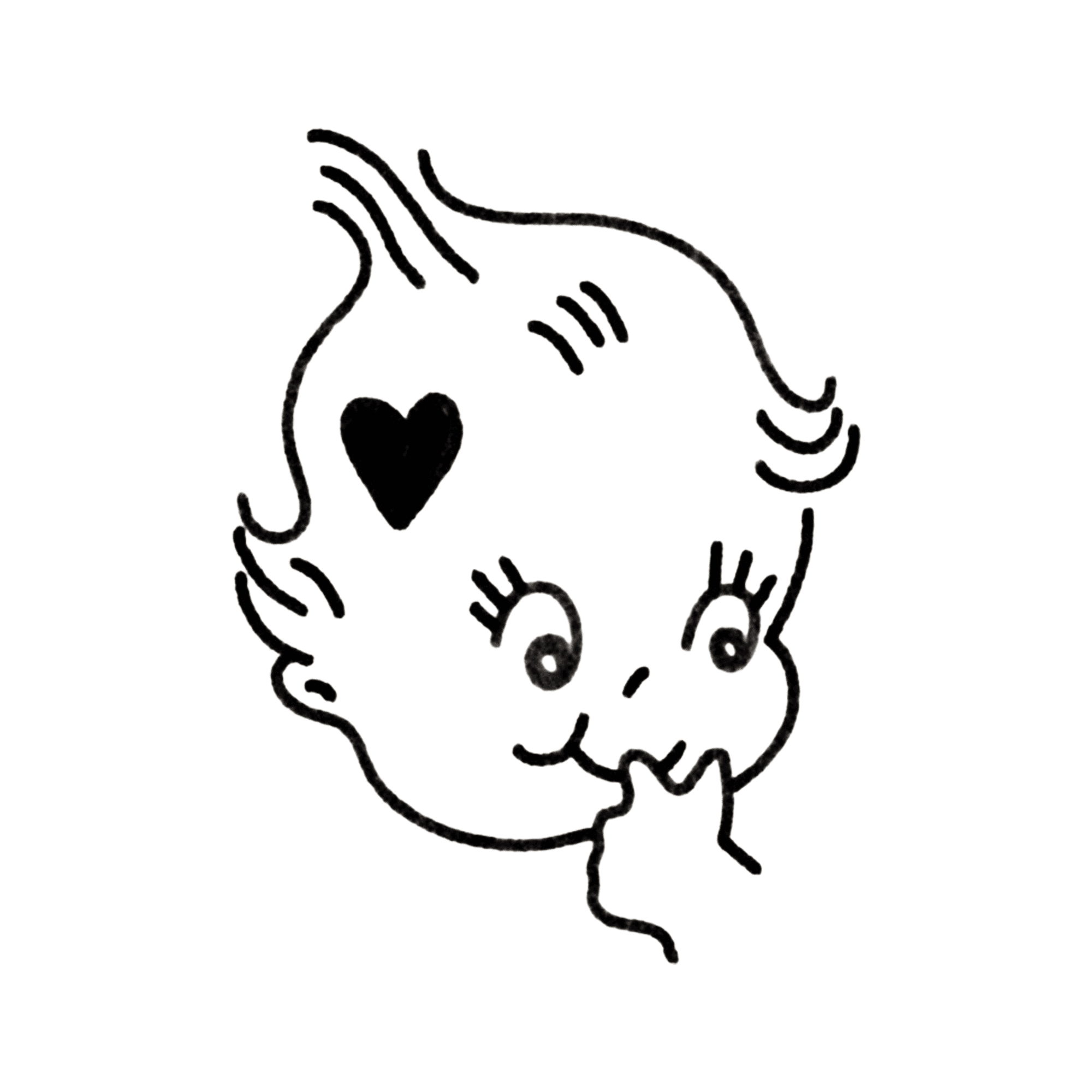 heart kewpie