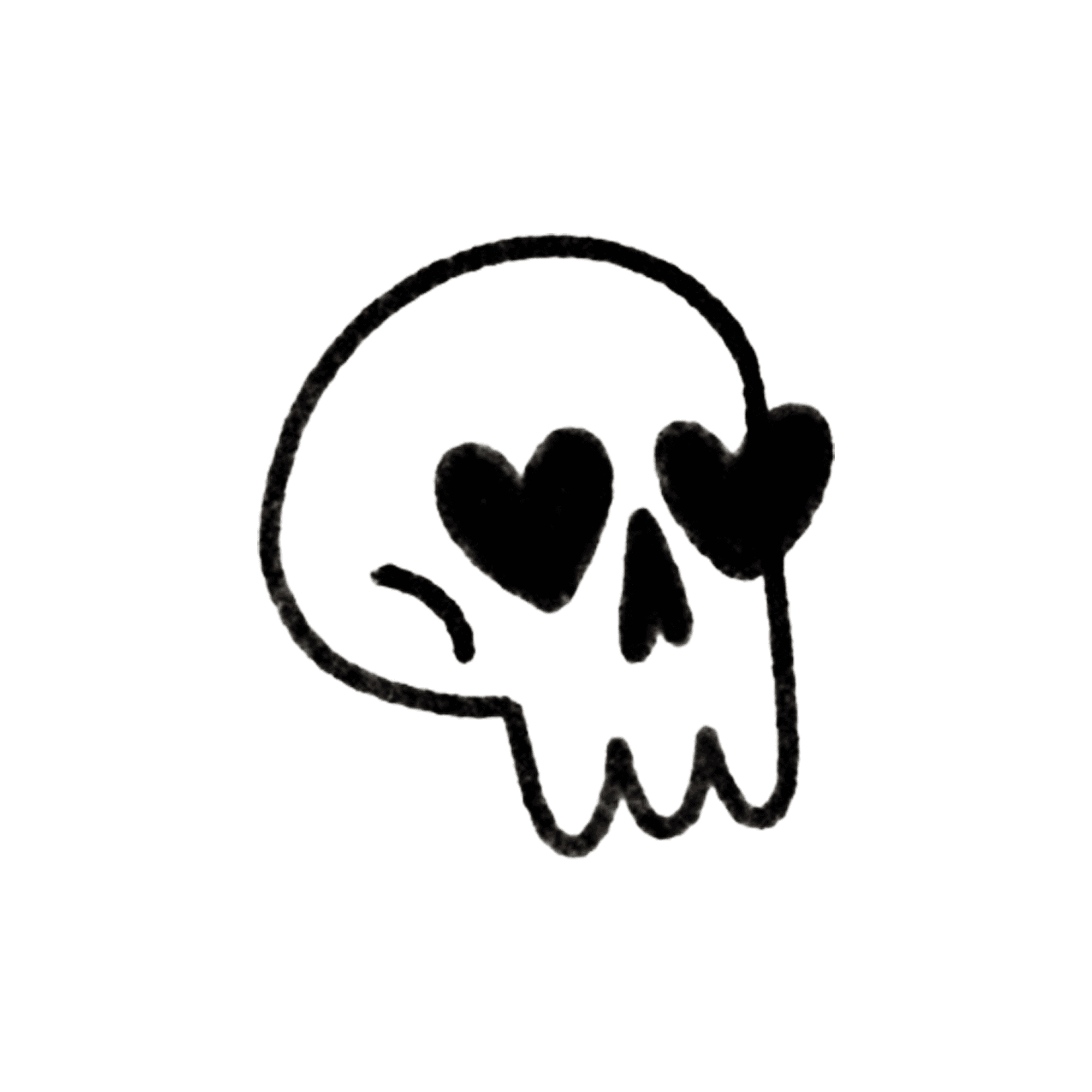 heart skull