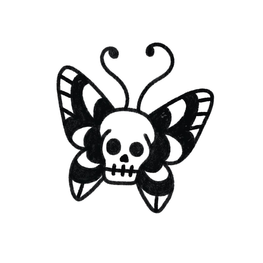 skull moth
